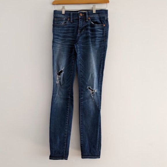 Madewell Denim - Madewell Skinny Distressed Jeans Size 25